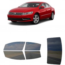 לרכב Volkswagen CC 2013 ציפוי חלונות שחורים רב פעמי סיליקון לחלונות קדמיים, אחוריים ולחלון האחורי