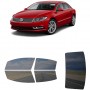 לרכב Volkswagen CC Sedan 2013 ציפוי חלונות שחורים רב פעמי סיליקון לחלונות קדמיים, אחוריים ולחלון האחורי