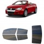 לרכב Volkswagen Eos Two-door Convertible 2007 ציפוי חלונות שחורים רב פעמי סיליקון לחלונות קדמיים, אחוריים ולחלון האחורי