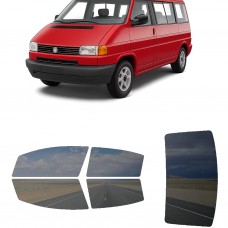 לרכב Volkswagen Eurovan MV 1992 ציפוי חלונות שחורים רב פעמי סיליקון לחלונות קדמיים, אחוריים ולחלון האחורי