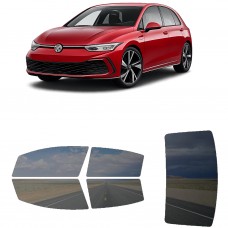 לרכב Volkswagen Golf GTI 2023 ציפוי חלונות שחורים רב פעמי סיליקון לחלונות קדמיים, אחוריים ולחלון האחורי