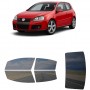לרכב Volkswagen GTI Two-door Hatchback 2006 ציפוי חלונות שחורים רב פעמי סיליקון לחלונות קדמיים, אחוריים ולחלון האחורי