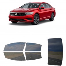 לרכב Volkswagen Jetta 2022 ציפוי חלונות שחורים רב פעמי סיליקון לחלונות קדמיים, אחוריים ולחלון האחורי