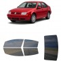 לרכב Volkswagen Jetta Sedan 1999 ציפוי חלונות שחורים רב פעמי סיליקון לחלונות קדמיים, אחוריים ולחלון האחורי