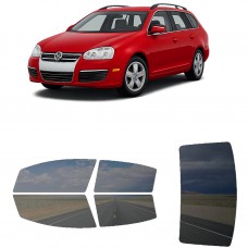 לרכב Volkswagen Jetta Sportwagon Station Wagon 2008 ציפוי חלונות שחורים רב פעמי סיליקון לחלונות קדמיים, אחוריים ולחלון האחורי