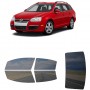לרכב Volkswagen Jetta Sportwagon Station Wagon 2008 ציפוי חלונות שחורים רב פעמי סיליקון לחלונות קדמיים, אחוריים ולחלון האחורי