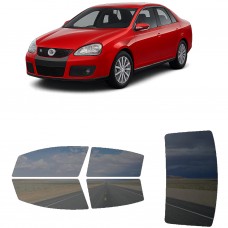 לרכב Volkswagen JettaGLl Sedan 2006 ציפוי חלונות שחורים רב פעמי סיליקון לחלונות קדמיים, אחוריים ולחלון האחורי