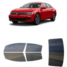 לרכב Volkswagen Lamando 2022 ציפוי חלונות שחורים רב פעמי סיליקון לחלונות קדמיים, אחוריים ולחלון האחורי