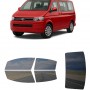לרכב Volkswagen Multivan Station Wagon 2008 ציפוי חלונות שחורים רב פעמי סיליקון לחלונות קדמיים, אחוריים ולחלון האחורי