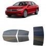 לרכב Volkswagen Passat Sedan 2022 ציפוי חלונות שחורים רב פעמי סיליקון לחלונות קדמיים, אחוריים ולחלון האחורי