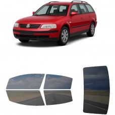 לרכב Volkswagen Passat Station Wagon 1998 ציפוי חלונות שחורים רב פעמי סיליקון לחלונות קדמיים, אחוריים ולחלון האחורי