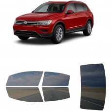 לרכב Volkswagen Tiguan SE 2019 ציפוי חלונות שחורים רב פעמי סיליקון לחלונות קדמיים, אחוריים ולחלון האחורי