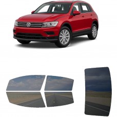לרכב Volkswagen TiguanLife 2019 ציפוי חלונות שחורים רב פעמי סיליקון לחלונות קדמיים, אחוריים ולחלון האחורי