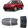 לרכב Volkswagen TiguanLife 2019 ציפוי חלונות שחורים רב פעמי סיליקון לחלונות קדמיים, אחוריים ולחלון האחורי