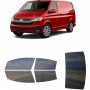 לרכב Volkswagen Transporter 6.1 Highline 2020 ציפוי חלונות שחורים רב פעמי סיליקון לחלונות קדמיים, אחוריים ולחלון האחורי