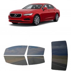 לרכב Volvo 590 Sedan 2018 ציפוי חלונות שחורים רב פעמי סיליקון לחלונות קדמיים, אחוריים ולחלון האחורי