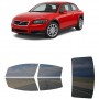 לרכב Volvo C30 Two-door Hatchback 2008 ציפוי חלונות שחורים רב פעמי סיליקון לחלונות קדמיים, אחוריים ולחלון האחורי