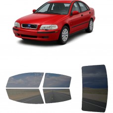 לרכב Volvo S40 Sedan 2000 ציפוי חלונות שחורים רב פעמי סיליקון לחלונות קדמיים, אחוריים ולחלון האחורי