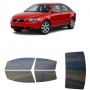 לרכב Volvo S40 Sedan 2006 ציפוי חלונות שחורים רב פעמי סיליקון לחלונות קדמיים, אחוריים ולחלון האחורי