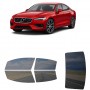 לרכב Volvo S60 2019 ציפוי חלונות שחורים רב פעמי סיליקון לחלונות קדמיים, אחוריים ולחלון האחורי