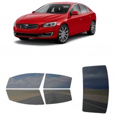 לרכב Volvo S60 Inscription Sedan 2016 ציפוי חלונות שחורים רב פעמי סיליקון לחלונות קדמיים, אחוריים ולחלון האחורי