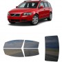 לרכב Volvo V50 Station Wagon 2005 ציפוי חלונות שחורים רב פעמי סיליקון לחלונות קדמיים, אחוריים ולחלון האחורי