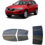 לרכב Volvo XC60 2010 ציפוי חלונות שחורים רב פעמי סיליקון לחלונות קדמיים, אחוריים ולחלון האחורי
