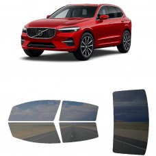 לרכב Volvo XC60 2023 ציפוי חלונות שחורים רב פעמי סיליקון לחלונות קדמיים, אחוריים ולחלון האחורי