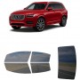 לרכב Volvo XC90 Recharge 2021 ציפוי חלונות שחורים רב פעמי סיליקון לחלונות קדמיים, אחוריים ולחלון האחורי