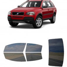 לרכב Volvo XC90 SUV 2003 ציפוי חלונות שחורים רב פעמי סיליקון לחלונות קדמיים, אחוריים ולחלון האחורי