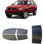 לרכב Volvo XC90 SUV 2003 ציפוי חלונות שחורים רב פעמי סיליקון לחלונות קדמיים, אחוריים ולחלון האחורי