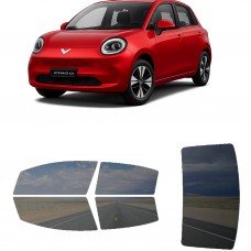 לרכב WuLing Bingo 2023 ציפוי חלונות שחורים רב פעמי סיליקון לחלונות קדמיים, אחוריים ולחלון האחורי