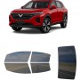 לרכב WuLing Grandeur V 2023 ציפוי חלונות שחורים רב פעמי סיליקון לחלונות קדמיים, אחוריים ולחלון האחורי