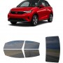 לרכב WuLing MINIEV Coupe 2023 ציפוי חלונות שחורים רב פעמי סיליקון לחלונות קדמיים, אחוריים ולחלון האחורי