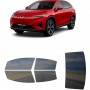 לרכב WuLing Nebula 2023 ציפוי חלונות שחורים רב פעמי סיליקון לחלונות קדמיים, אחוריים ולחלון האחורי