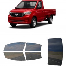 לרכב WuLing Zhiguang Pickup 2023 ציפוי חלונות שחורים רב פעמי סיליקון לחלונות קדמיים, אחוריים ולחלון האחורי