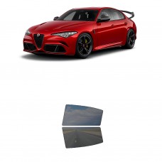לרכב Alfa Romeo Giulia GTA 2020 ציפוי חלונות שחורים רב פעמי סיליקון לחלונות אחוריים
