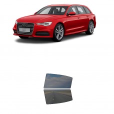 לרכב Audi A6 Avant 2016 ציפוי חלונות שחורים רב פעמי סיליקון לחלונות אחוריים