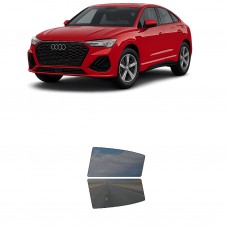לרכב Audi Q3 Sportback 2022 ציפוי חלונות שחורים רב פעמי סיליקון לחלונות אחוריים