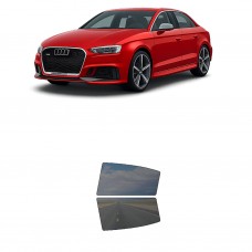 לרכב Audi RS3 2018 ציפוי חלונות שחורים רב פעמי סיליקון לחלונות אחוריים