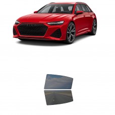 לרכב Audi RS6 2020 ציפוי חלונות שחורים רב פעמי סיליקון לחלונות אחוריים
