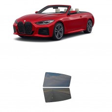 לרכב BMW 4 Series (4 Series) Convertible (convertible) 2022 ציפוי חלונות שחורים רב פעמי סיליקון לחלונות אחוריים