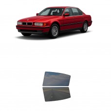 לרכב BMW 7Series Li 1995 ציפוי חלונות שחורים רב פעמי סיליקון לחלונות אחוריים
