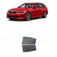לרכב BMW Alpina B3 Touring 2019 ציפוי חלונות שחורים רב פעמי סיליקון לחלונות אחוריים
