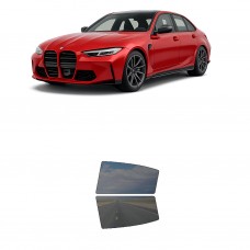 לרכב BMW M3 2023 ציפוי חלונות שחורים רב פעמי סיליקון לחלונות אחוריים
