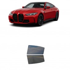 לרכב BMW M4 Two-door Coupe 2021 ציפוי חלונות שחורים רב פעמי סיליקון לחלונות אחוריים