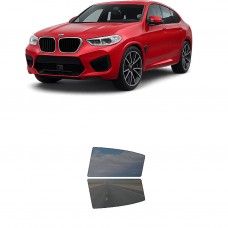 לרכב BMW X4M 2019 ציפוי חלונות שחורים רב פעמי סיליקון לחלונות אחוריים