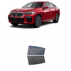 לרכב BMW X6 2020 ציפוי חלונות שחורים רב פעמי סיליקון לחלונות אחוריים