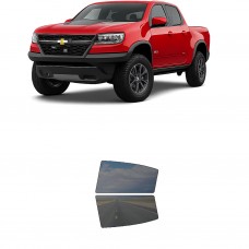 לרכב Chevrolet Colorado ZR2 2021 ציפוי חלונות שחורים רב פעמי סיליקון לחלונות אחוריים