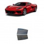 לרכב Chevrolet Corvette 2020 ציפוי חלונות שחורים רב פעמי סיליקון לחלונות אחוריים